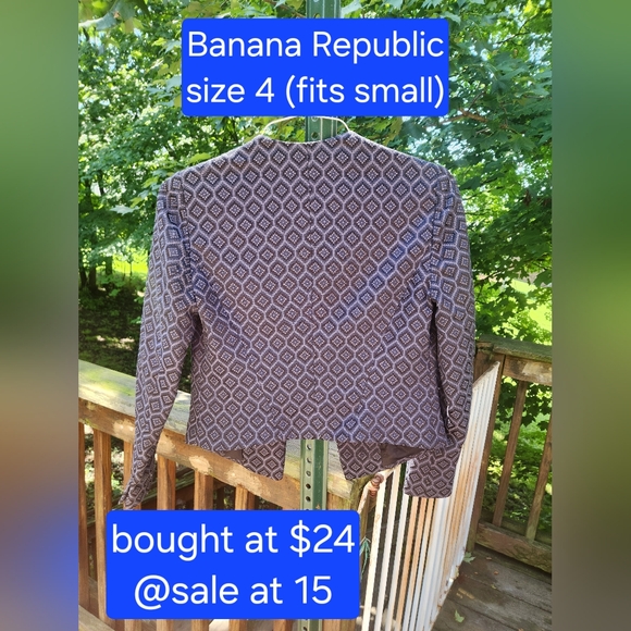 Banana Republic blazer - Picture 2 of 2